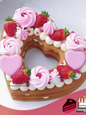 Heart Cookies Pink