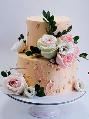 Naked cake Peach