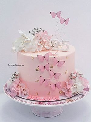 Pastel Butterflies 2 Colores