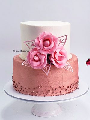 Pastel 15 Años - Copper Nacarado