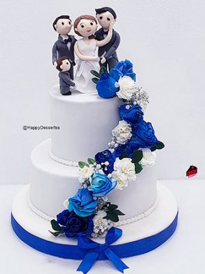 Pastel de Boda Blue