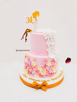 Pastel flowers Lady 34 - 2 Pisos