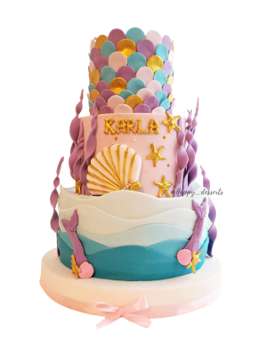 Pastel Magia de Sirena