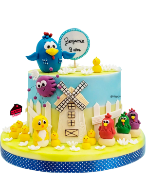 Pastel Gallina Pintadita