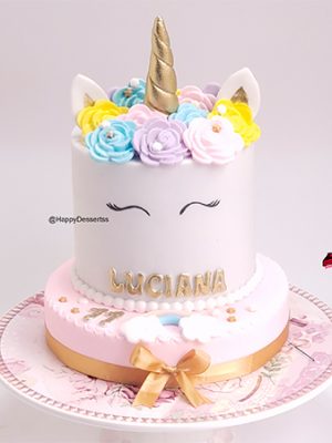 Pastel De Unicornio Luciana