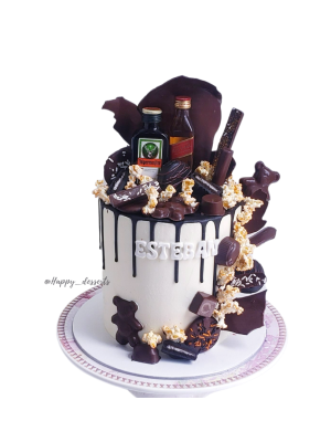 Pastel Tragos - chocolate