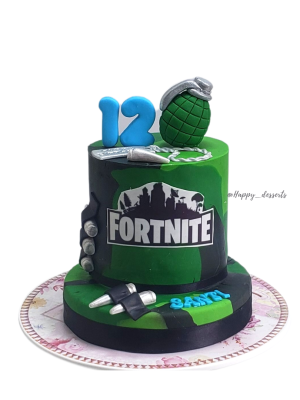Pastel de Fortnite