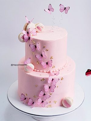 Pastel Mariposas nueva versión