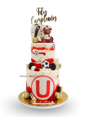 Pastel Universitario de Deportes Carlos - Fútbol