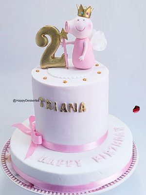 Pastel Peppa Pig Hada