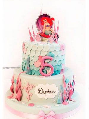 Pastel Sirenita Ariel