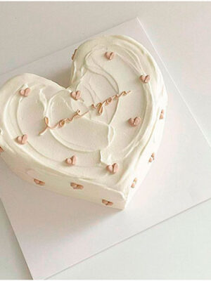 Pastel Corazón - Love you