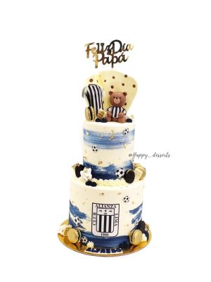 Pastel Feliz  Día Papá - Alianza  Lima - Futbol