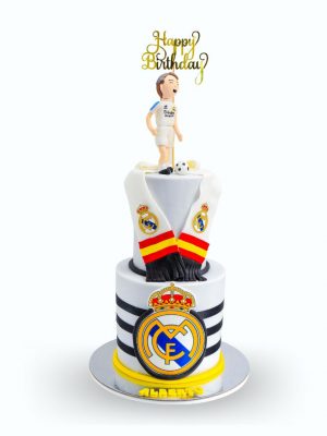 Pastel Super Papá - Real Madrid - Futbol