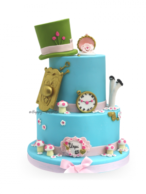 Pastel Alicia en el país de las Maravillas - Urpi