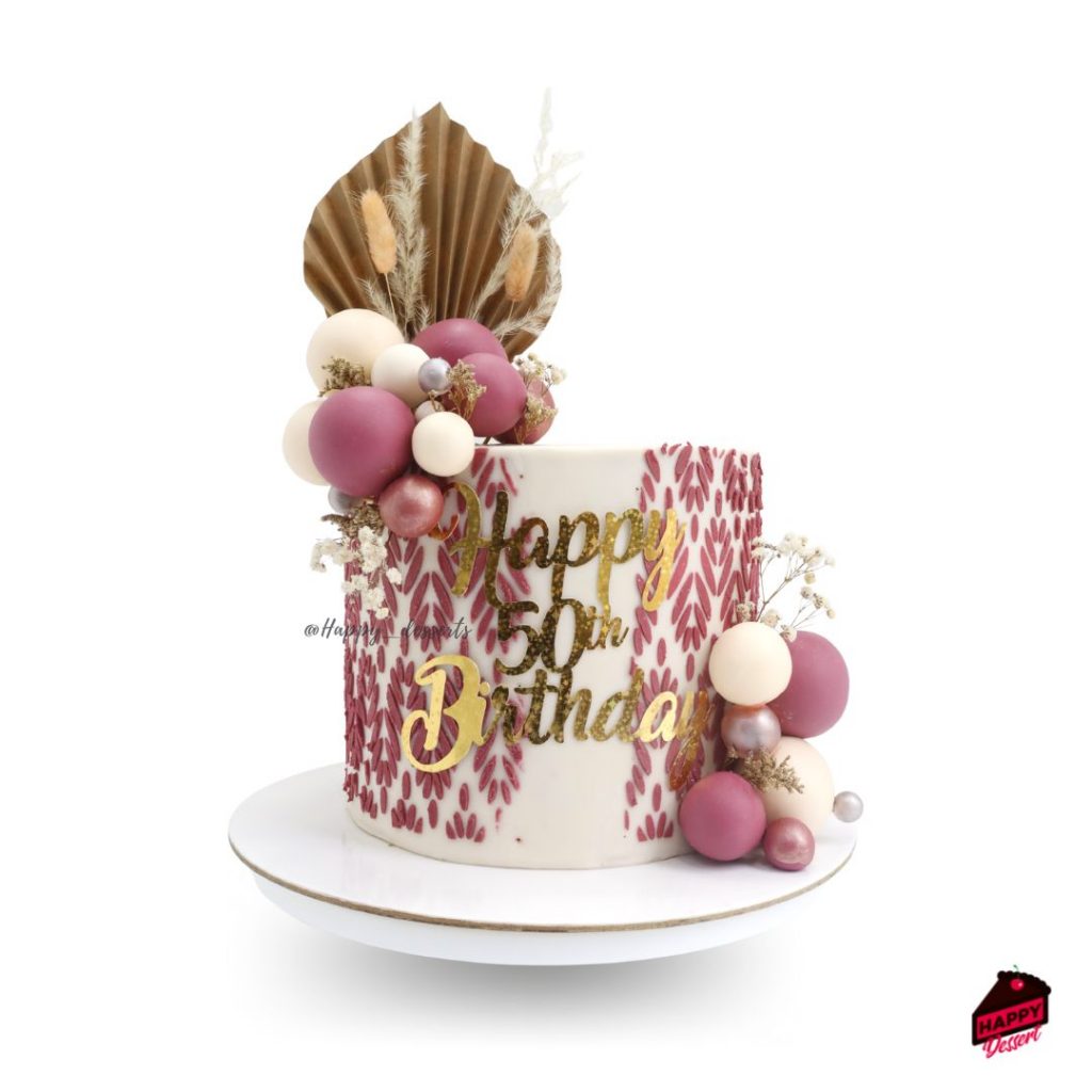 Pastel - Happy 50 años - HAPPY DESSERT Pastel - Happy 50 años