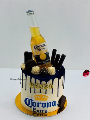 Pastel Cerveza con  Chocolate