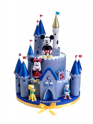 Pastel Castillo Mickey Disney