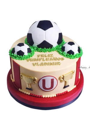 Pastel De Universitario de Deportes- Futbol