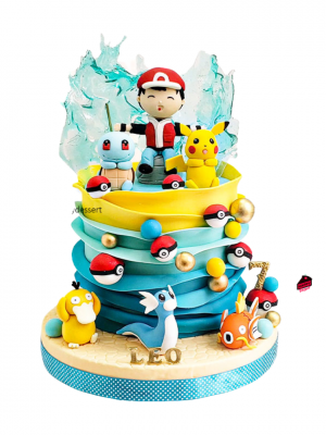 Pastel Pokemón Ondas