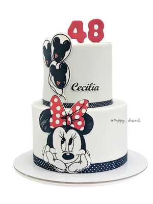 Pastel de Minnie Mouse