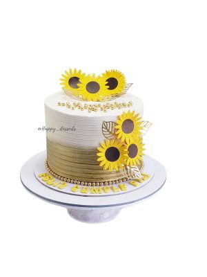 Pastel de Girasoles - Pili