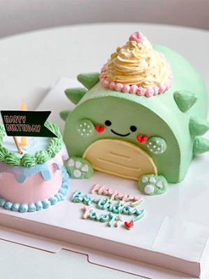 Pastel Dinosaurio Baby