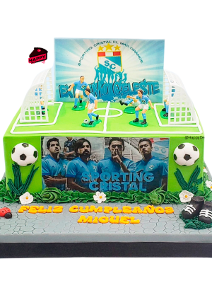 Pastel Sporting Cristal Con Jugadores