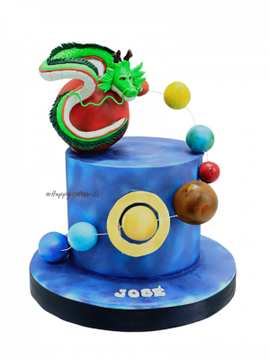 Pastel Dragón ball Z - esferas del dragón- Goku