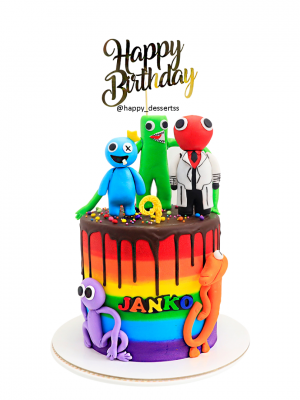 Pastel de Rainbow Friends