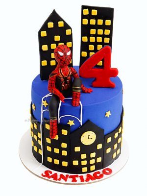 Pastel Hombre Araña Spider-Man - Santiago 4
