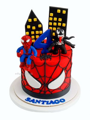 Pastel Hombre Araña - Spider-Man