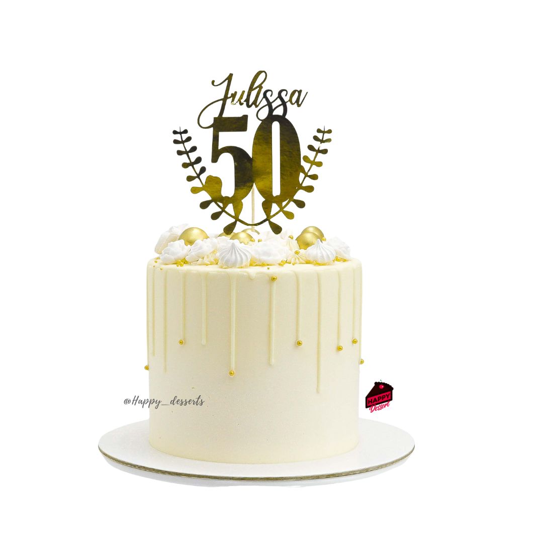 Pastel Julissa - Feliz 50 años - HAPPY DESSERT Pastel Julissa - Feliz ...