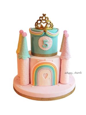 Pastel Castillo Coronita