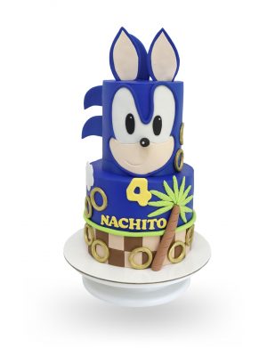 Pastel de Sonic - 2 pisos