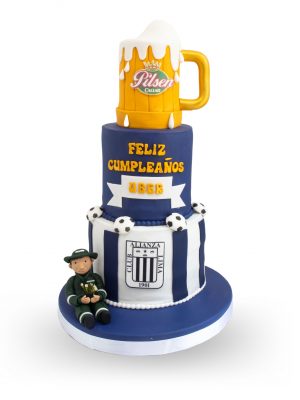 Pastel Alianza Lima & Pilsen