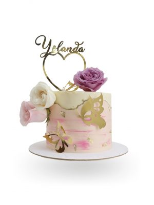 Pastel de Flores - Yolanda