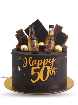 Pastel Chivas Regal - Happy 50 años