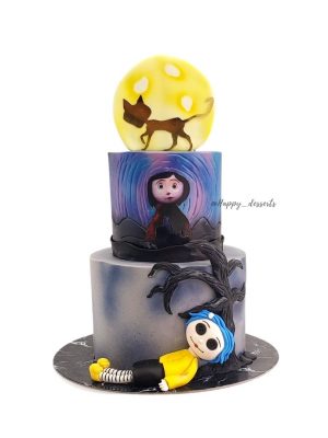 Caroline y la puerta secreta Cake