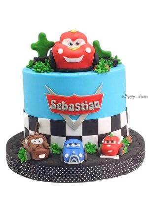 Pastel Rayo McQueen Cars