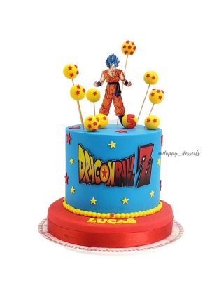 Pastel DragonBall Z - Goku