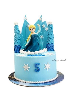 Pastel de Frozen - Elsa