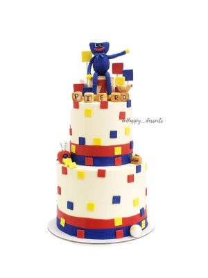 Pastel Huggy Wuggy - 2 pisos