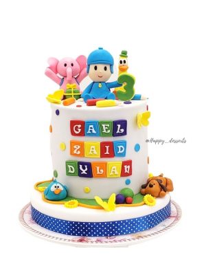 Pastel Pocoyo & Pato