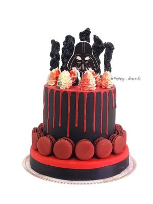 Pastel de Star Wars - Darth Vader
