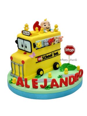 Pastel CoCoMelon Autobus