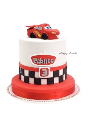 Pastel Rayo McQueen Cake Cars