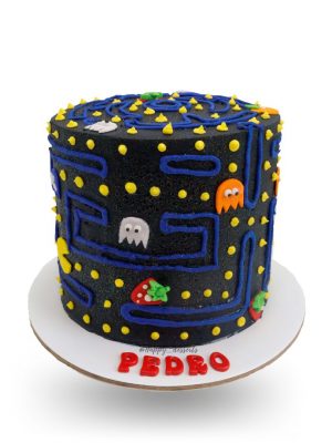 Pastel Pacman - Pedro