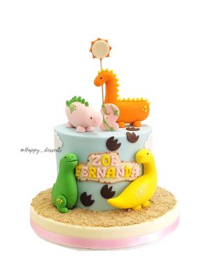 Pastel Dinosaurio Bebe