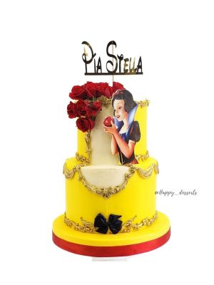 Pastel Blanca Nieves